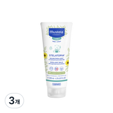 무스텔라 스텔라토피아 에몰리언트 밤, 200ml, 3개