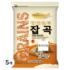 삼원농산 튀르키예산 수입 호라산밀, 1kg, 5개