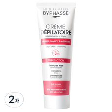 BYPHASSE 蠶絲蛋白除毛霜, 2個, 125ml