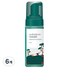 라운드랩 소나무 진정 시카 여성청결제, 150ml, 6개