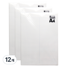 pinkfoot 雙面有線條的紙, 12個