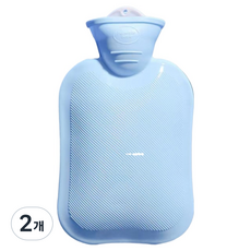 Daon 溫暖熱水袋 天藍色 500ml, 2個