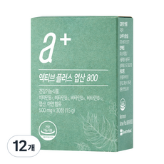 뉴트리모어 액티브 플러스 엽산 800 15g, 30정, 12개