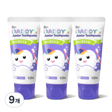 Dr. Dedis Junior 含氟強力牙膏 青葡萄味, 60g, 9個