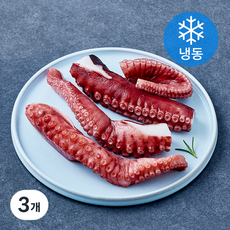 프라이드 데친문어 다리 (냉동), 3개, 350g