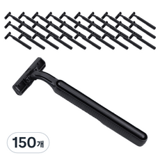 防滑一次性剃須刀 Simple Plus Black, 1入, 150個