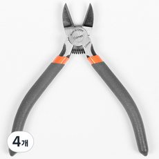 코멧 고강도 니퍼플라이어 125mm, 4개