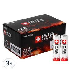 Swiss Advance AA 電池, 40入, 3個