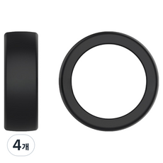 Second Best Cling Guard 手機殼保護套 M 27mm, 黑色, 4個