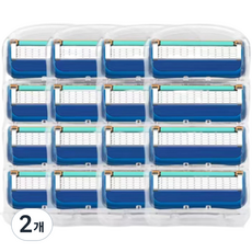 5層刮鬍刀片, 2組, 16入