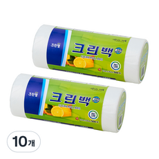 크린랩 크린백 롤타입 미니, 17cmx25cm, 500개입, 10개