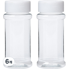 인블룸 투카인즈 페트 양념통 37파이 화이트, 100ml, 6개