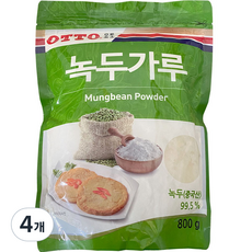 오토 녹두 가루, 4개, 800g