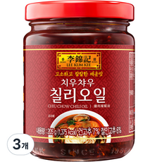 이금기 치우챠우 칠리오일, 205g, 3개