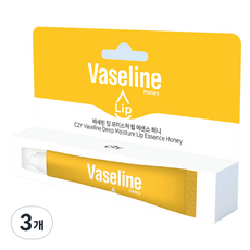 C2Y 凡士林深層保濕護唇精華 大容量, 3個, 20ml, 蜂蜜