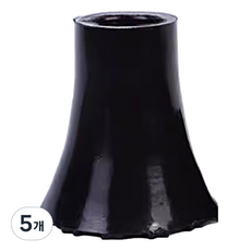 Day Use 安全防滑拐杖橡膠頭 黑色, 5個