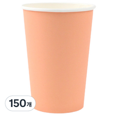 Inp 粉彩杏桃色紙杯 390ml, 3個