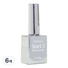 Beaugel Repair Start 3 Tan Base Gel, 單色, 10ml, 6瓶