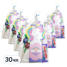 민트바 유니콘 초코렛바 선물세트, 390g, 30세트