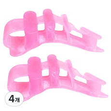 Naeum Dareum 矽膠腳趾壓力保護套 粉紅色 2入, 4個