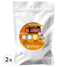 WITH블럭 물만부어 사용 홈 시멘트 5KG, 2개