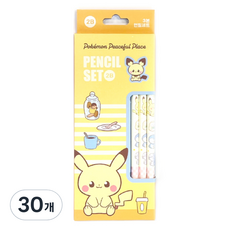 포켓몬스터 3본 연필 세트 2B, 랜덤발송, 30세트