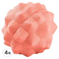 쏙쏙채움 시원한 심플 마사지볼 6.5cm, 4개, B타입 오렌지
