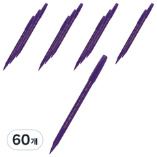 펜텔 수성 컬러펜 2.0 S360-136, Violet, 60개
