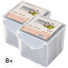 가성비 으뜸 다용도 멸균 흑 종이면봉, 300개입, 8개