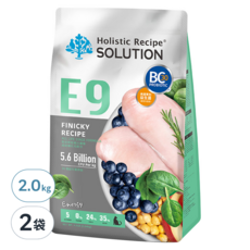 Holistic Recipe SOLUTION 耐吉斯 成幼貓化毛配方無穀乾糧 E9, 化毛, 2.04kg, 2袋