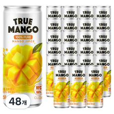 클룹 트루 퓨어 망고 주스, 48개, 250ml