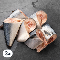 부산 13번 중매인 고등어 조림용 해동 소금간 X, 800g(2미), 3개