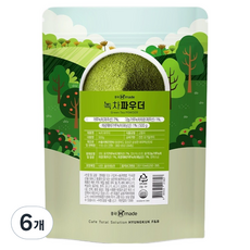 흥국에이치메이드 녹차 파우더, 500g, 6개입, 6개