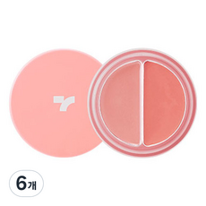 TONYMOLY 雙色唇蜜腮紅兩用膏 4.8g, 6入, 11 Strawberry Whip