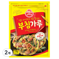 오뚜기 부침가루, 1kg, 2개