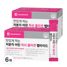대웅생명과학 맛있게 먹는 저분자 어린 피쉬 콜라겐 펩타이드 30p, 6개, 60g 6개, 60g