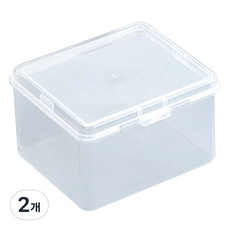 親切市場多功能翻蓋卡夾 10*8.5*6cm, 2個, 透明
