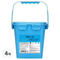 세제의기본 과탄산 소다, 2kg, 4개