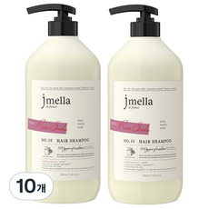 제이멜라 인 프랑스 시그니처 로즈 스웨이드 헤어 샴푸, 1L, 10개