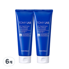 토니모리 토니 랩 에이씨 컨트롤 아크네 폼 클렌저, 150ml, 6개