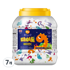 앙팡 다이노 비타민C 600g, 500정, 7개