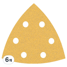 보쉬 EXPERT C470 삼각 6홀 찍찍이 P80 GOP 93 x 93 mm 5p 2608900825, 6개