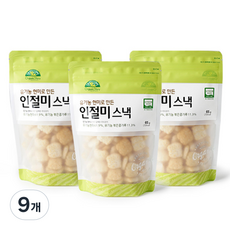 Organic Story 黃豆粉糙米餅乾, 65g, 9包