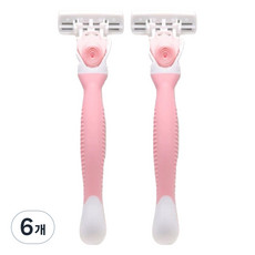 마켓링 여성용 논슬립 면도기 type1 ONE SIZE, 1개입, 6개