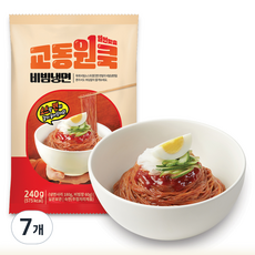 교동식품 원쿡 비빔냉면 실온 240g, 7개