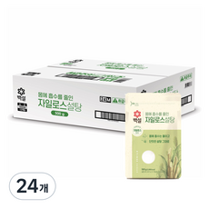 백설 하얀 자일로스 설탕, 500g, 24개