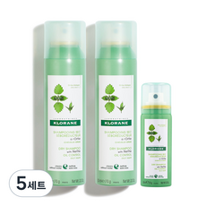 클로란 네틀 노세범 드라이샴푸 150ml 2p + 50ml, 5세트