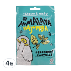 HIMALAYA VAJOMBA HV皇炸萌爸勁涼薄荷軟糖, 25g, 4包