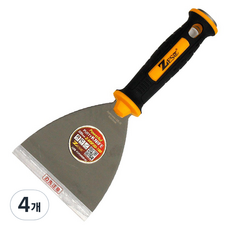 제스트 끌 마그네틱 스텐헤라 파워풀 100mm Z-MSP20-100, 4개