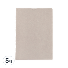 The Very Thing Folder L, Gray, 5개